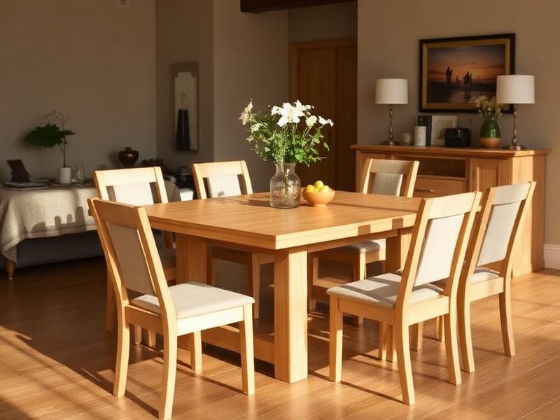 Solid Oak Dining Set